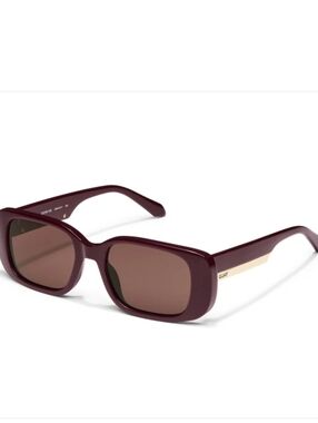 Quay Australia Karma Sunglasses- Pinot/Brown Exclusive Colourway